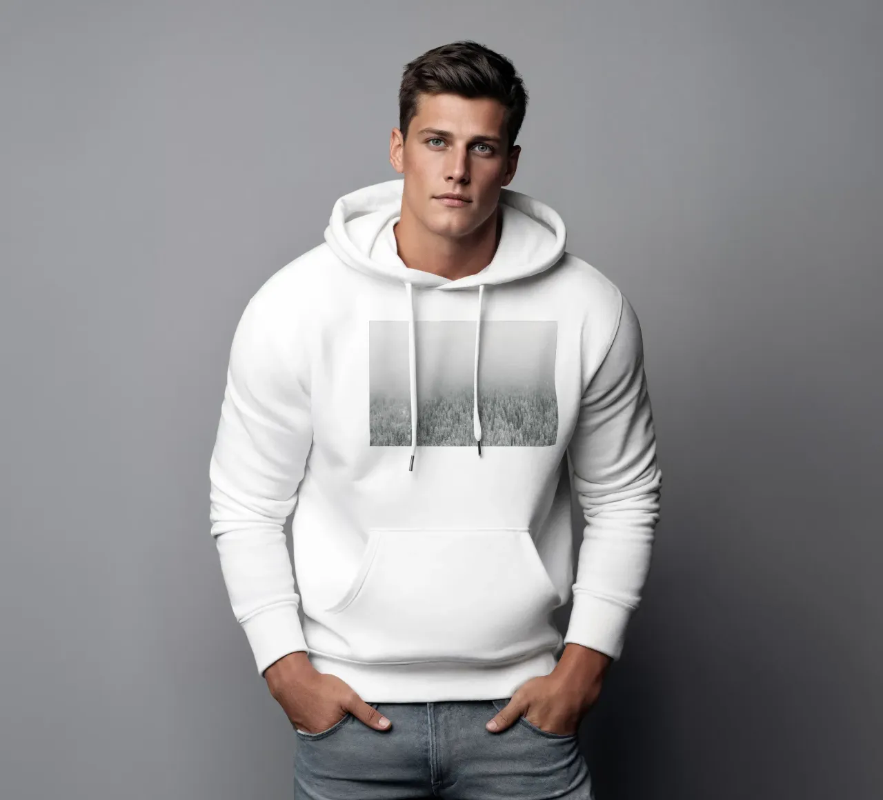 Snowy Day sudadera con capucha de Nur Mut