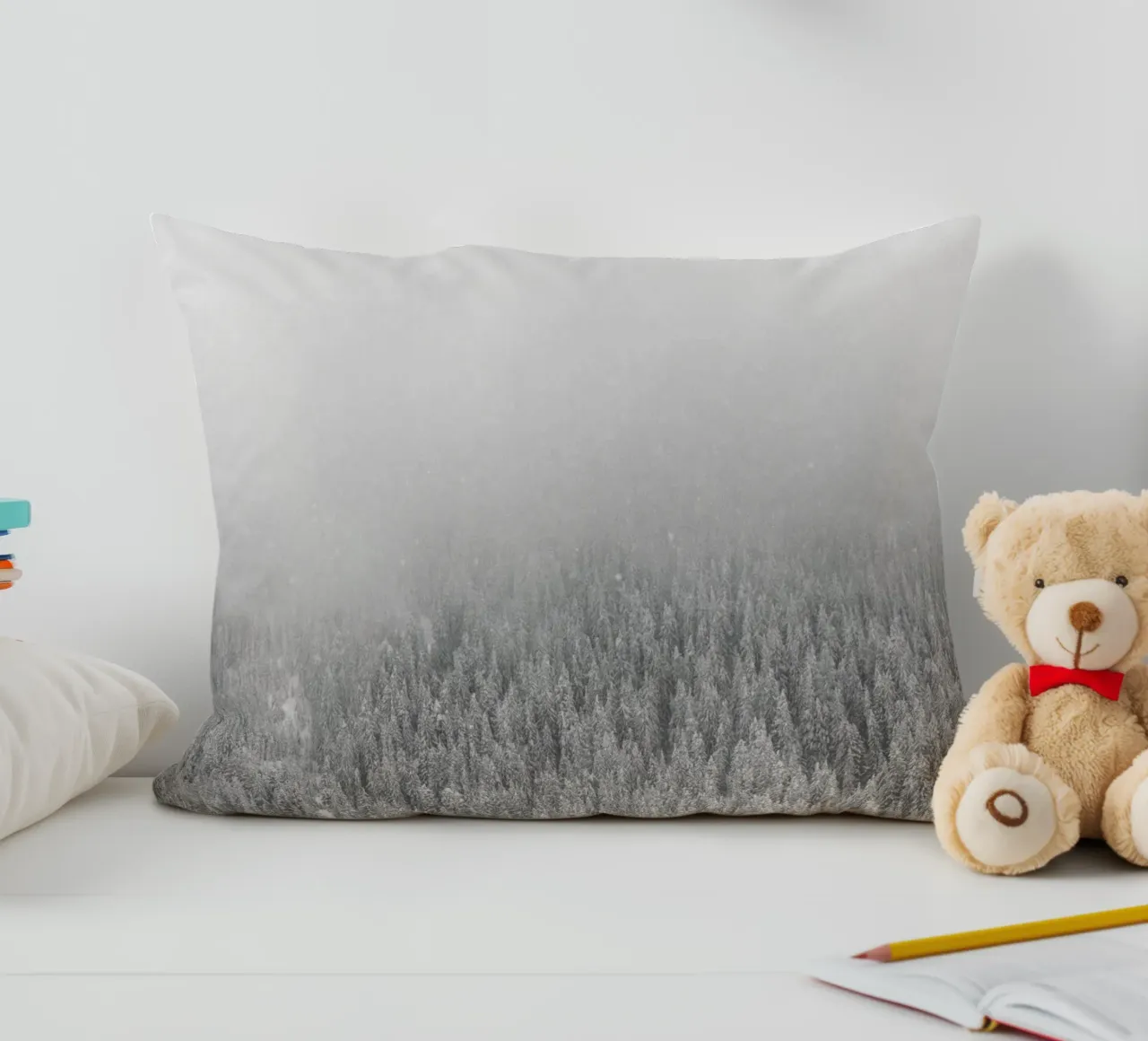 Snowy Day cuscino da Nur Mut