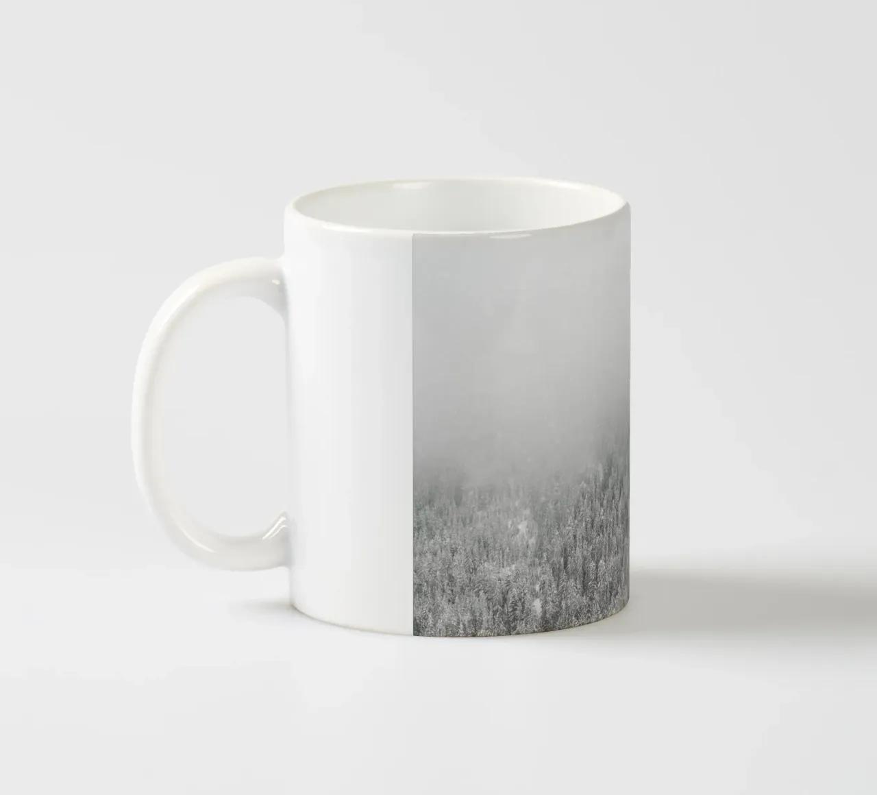 Snowy Day Keramik Tasse von Nur Mut