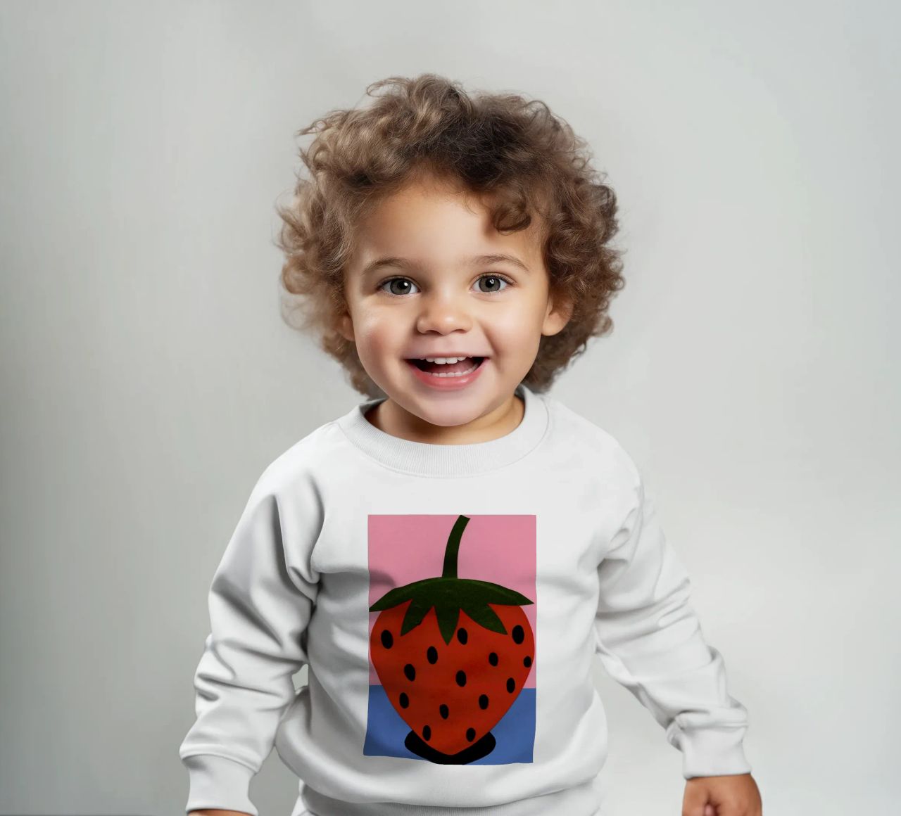 Strawberry felpa neonato da Rosi Feist