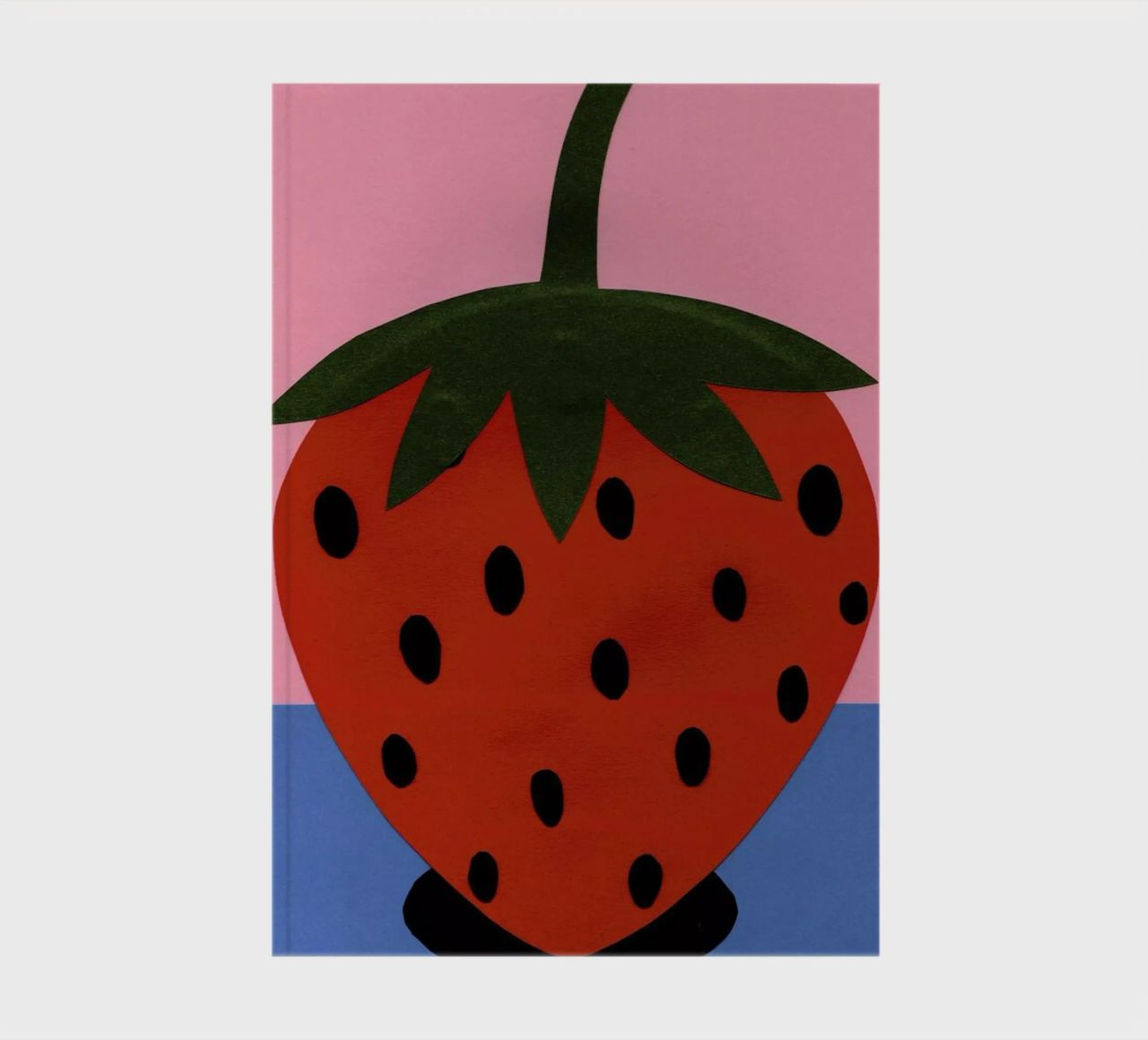 Strawberry notebook by Rosi Feist