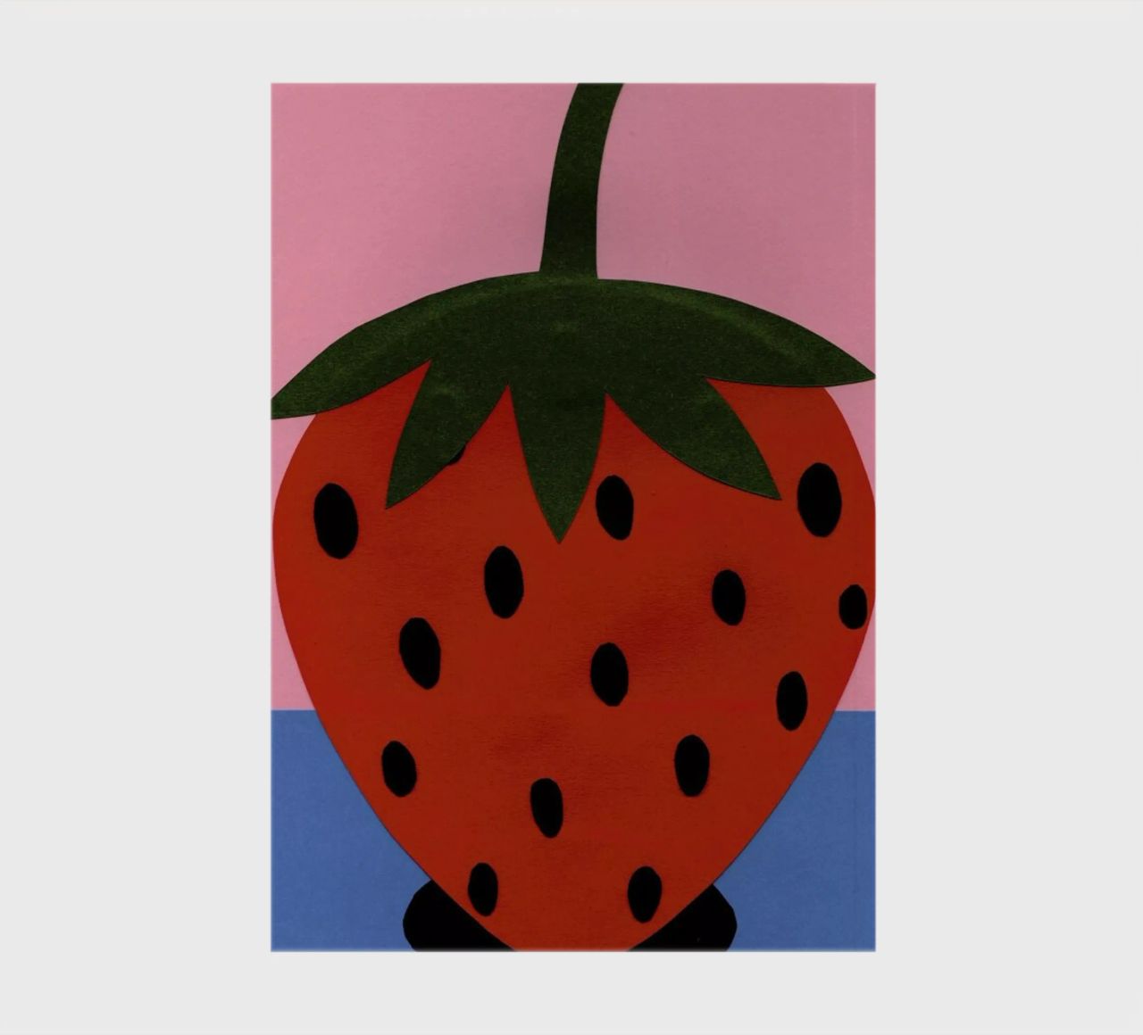 Strawberry notebook by Rosi Feist
