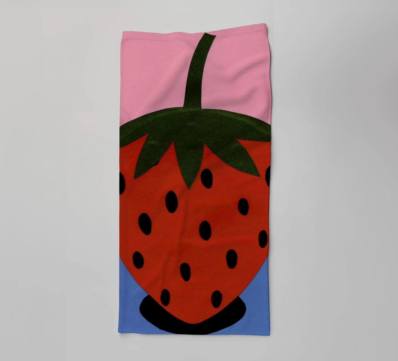 Strawberry towel by Rosi Feist