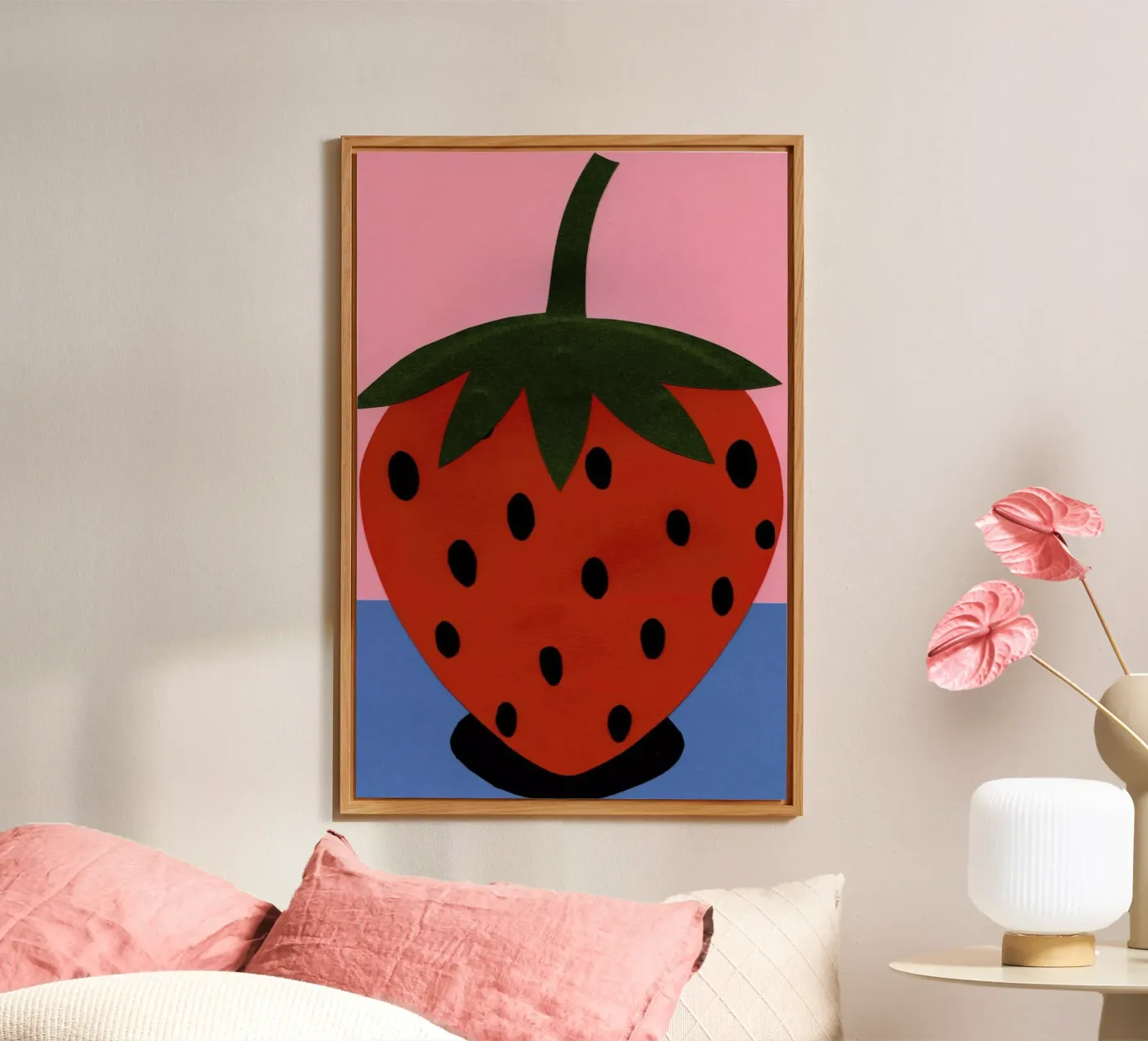 Strawberry alluminio dibond da Rosi Feist