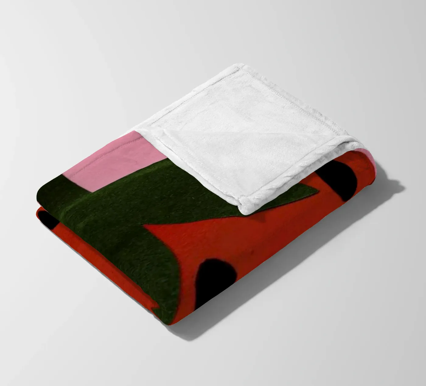 Strawberry fleecedeken van Rosi Feist