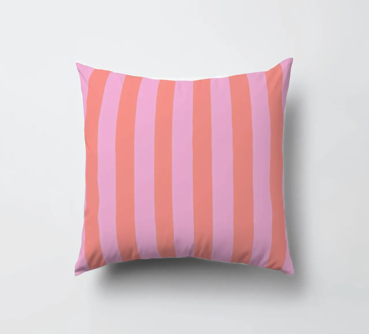 Retro Streifen Lila Rosa cuscino da BAINAI KIDS