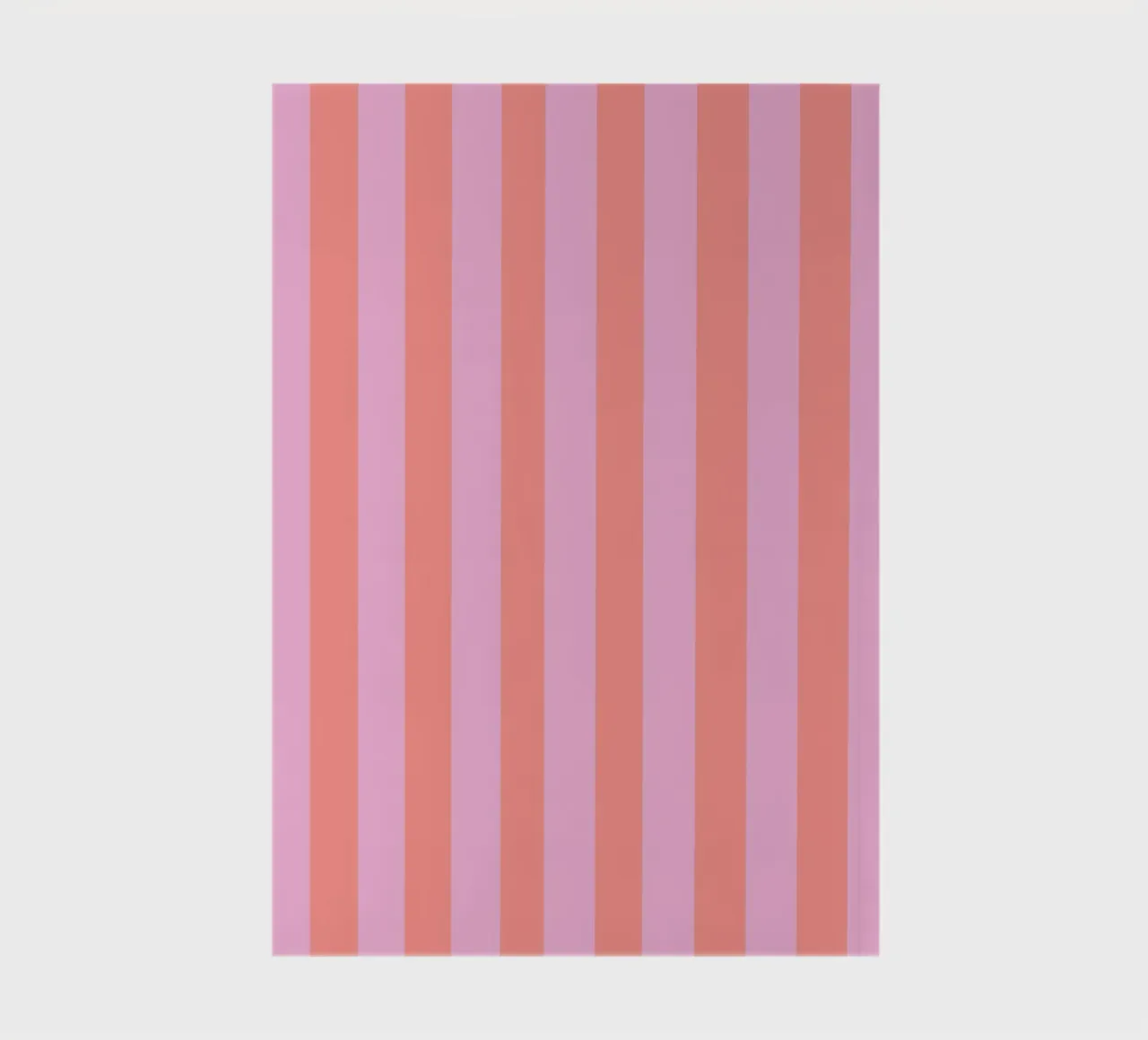 Retro Streifen Lila Rosa notebook by BAINAI KIDS