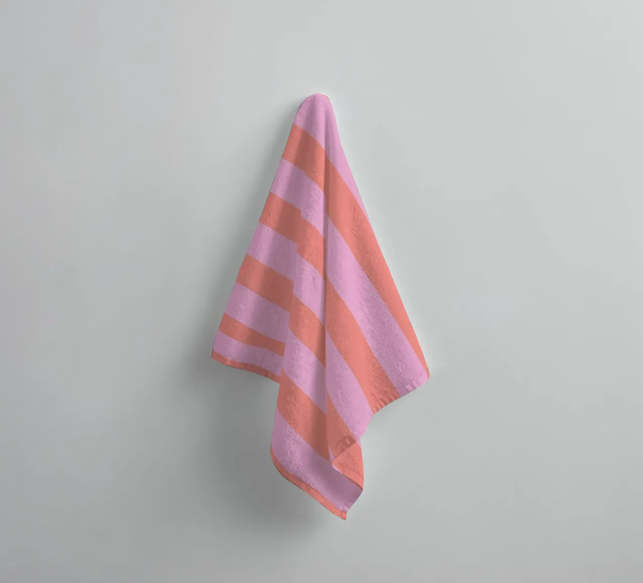 Retro Streifen Lila Rosa asciugamano da bagno da BAINAI KIDS