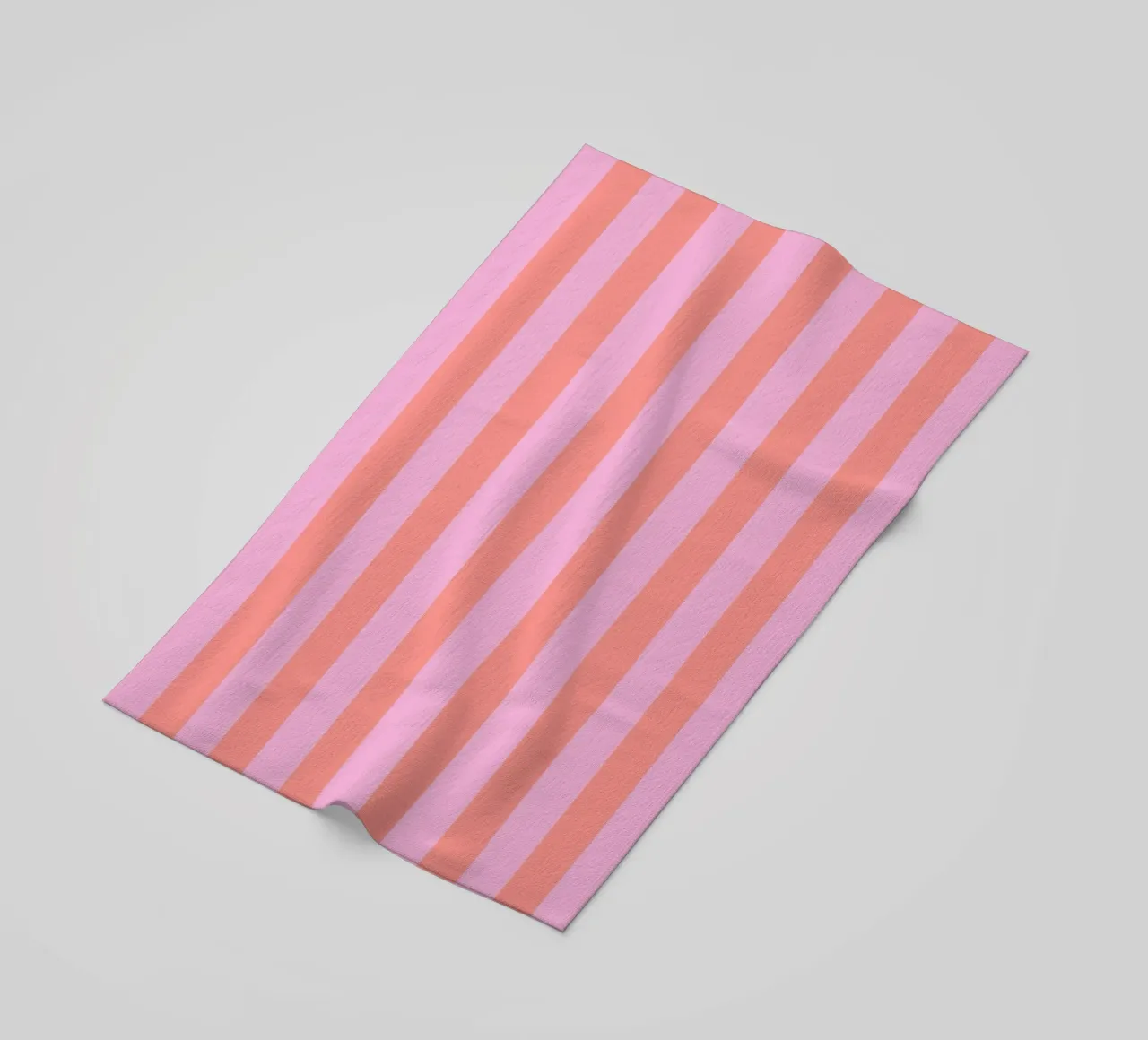 Retro Streifen Lila Rosa telo mare da BAINAI KIDS