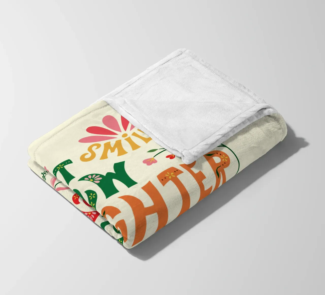 Piantare sorrisi, coltivare risate, raccogliere amore coperta in pile da easternspringco