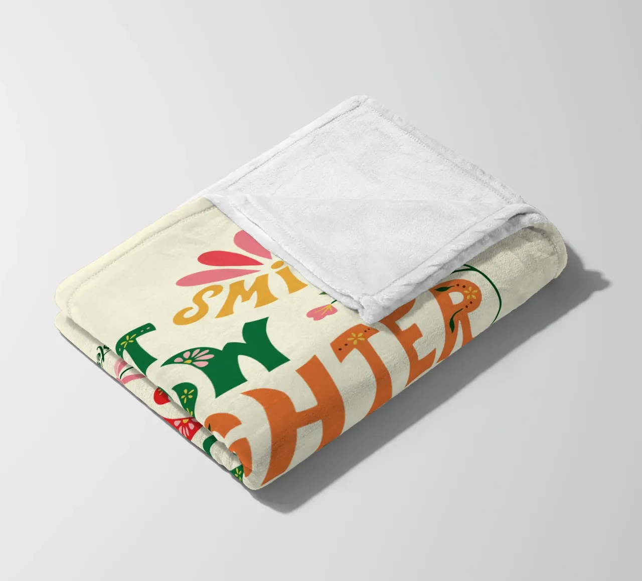 Piantare sorrisi, coltivare risate, raccogliere amore coperta in pile da easternspringco