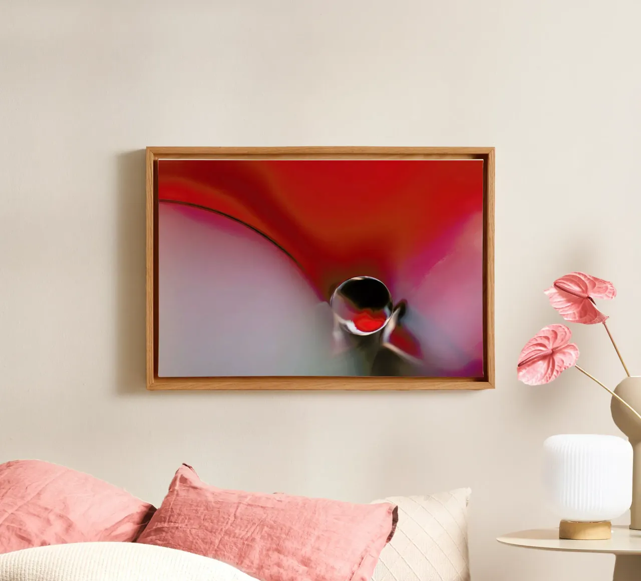 Between - Heidi Westum canvas met Baklijst van Pictufy