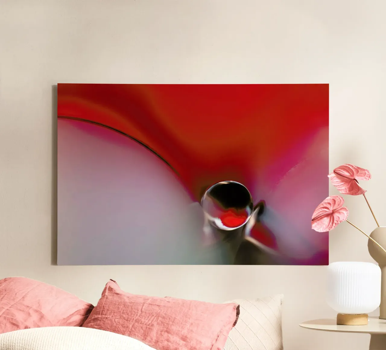 Between - Heidi Westum canvas met Baklijst van Pictufy