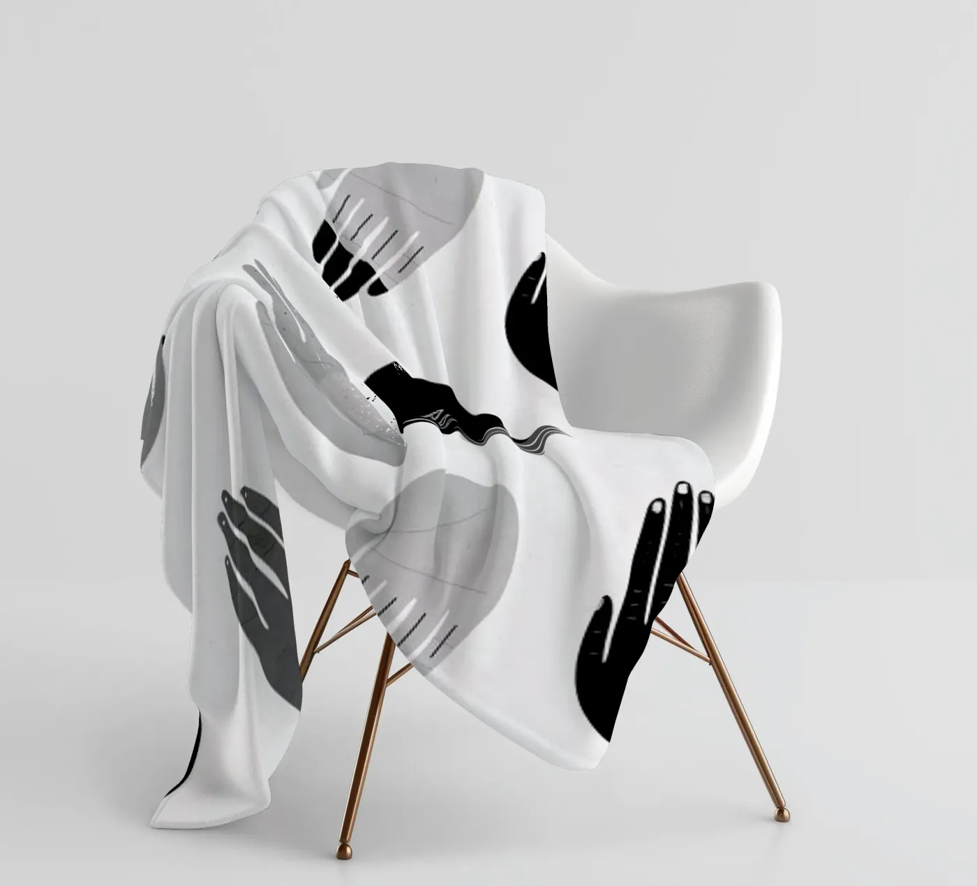 High 5 Fleecedecke von STUDIO LEEMO