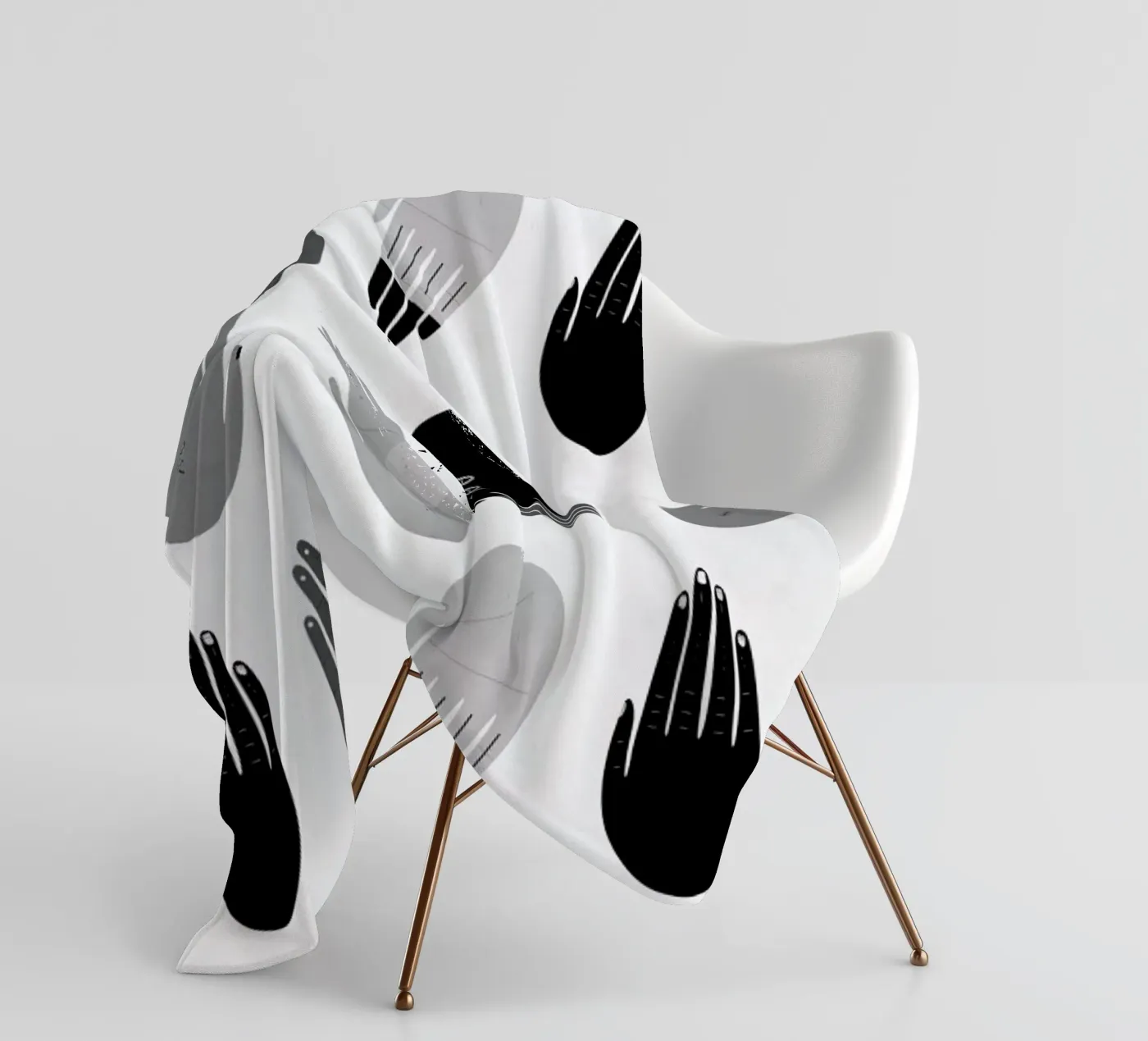 High 5 Fleecedecke von STUDIO LEEMO