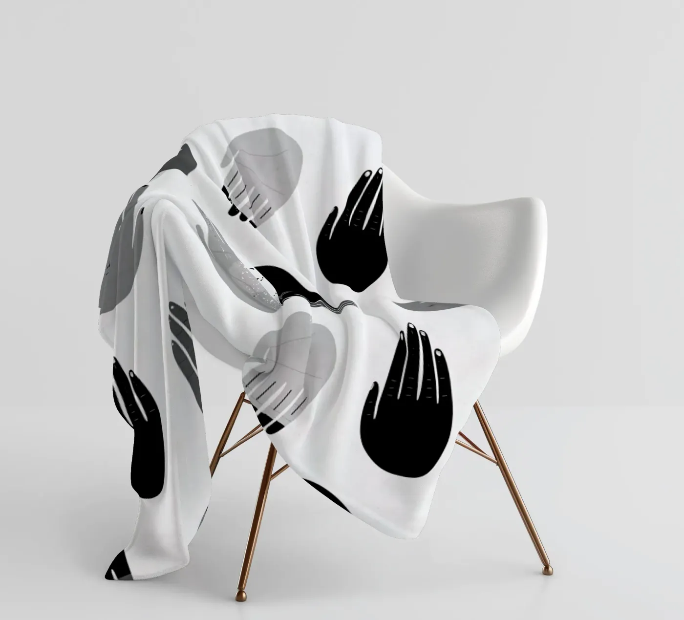 High 5 Fleecedecke von STUDIO LEEMO