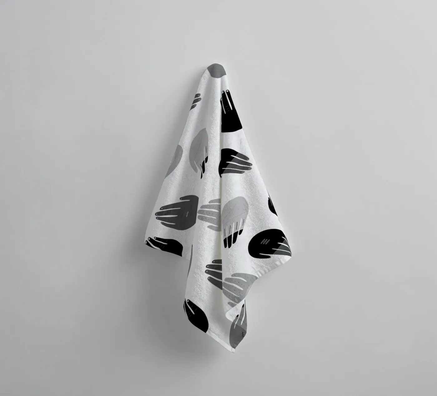 High 5 badhanddoek van STUDIO LEEMO
