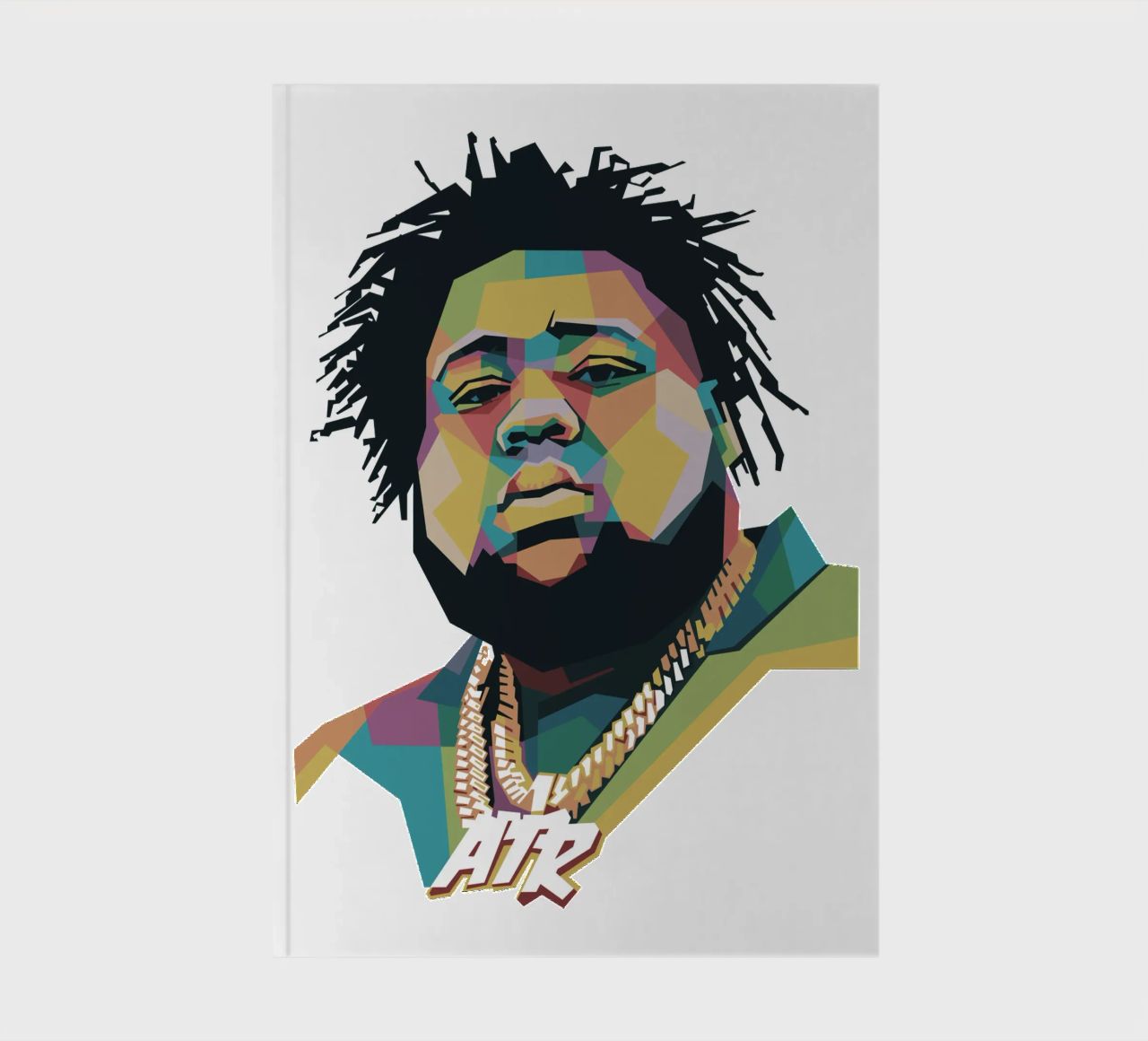Rod Wave WPAP notebook by Alkahfsmart