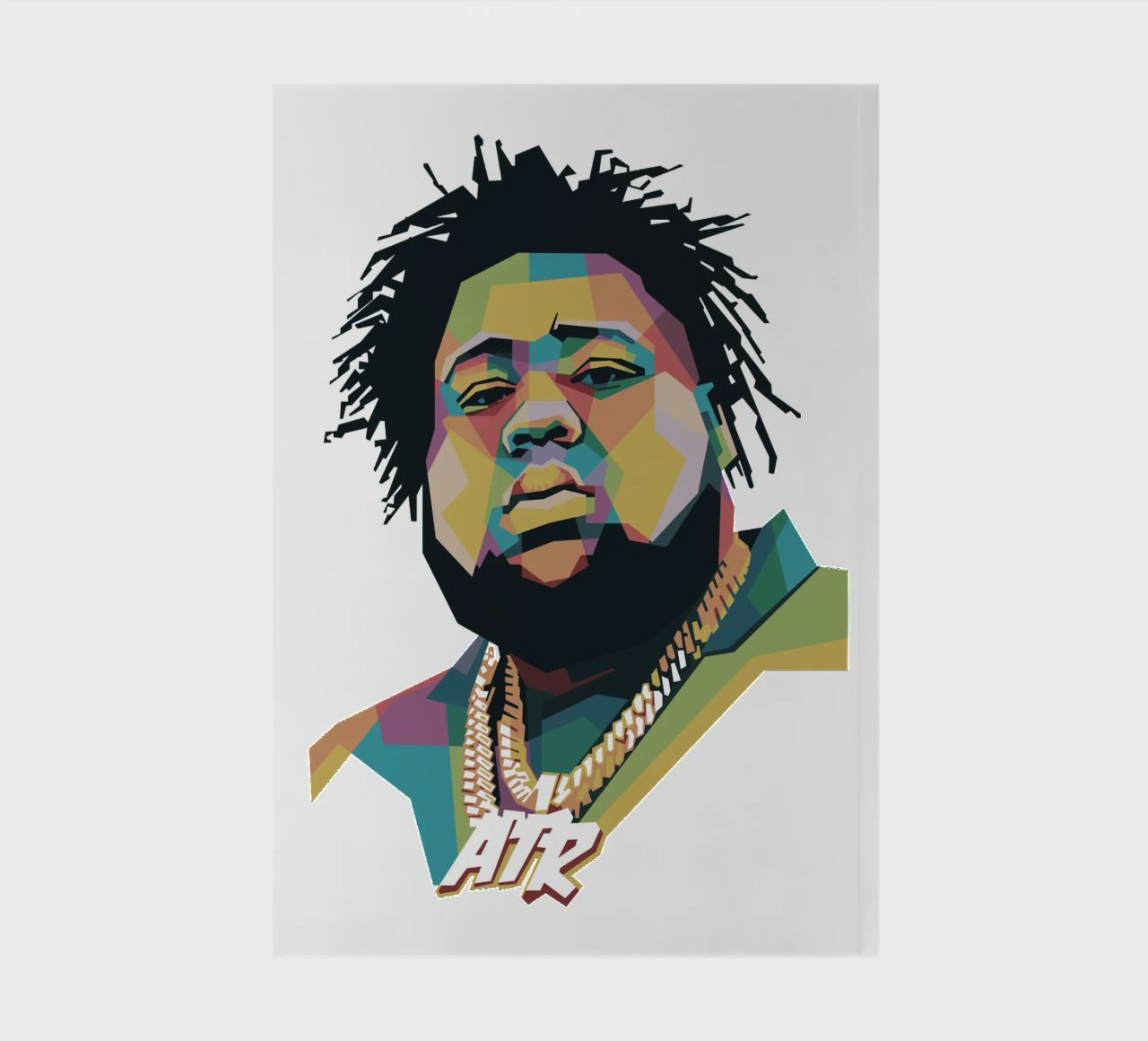 Rod Wave WPAP notebook by Alkahfsmart