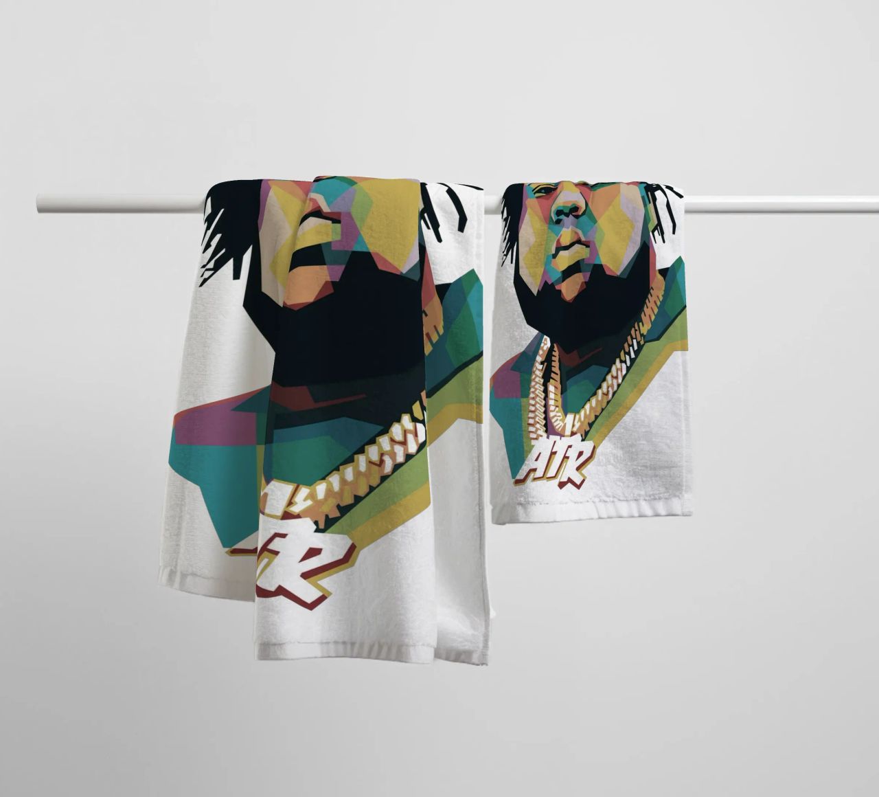 Rod Wave WPAP towel by Alkahfsmart
