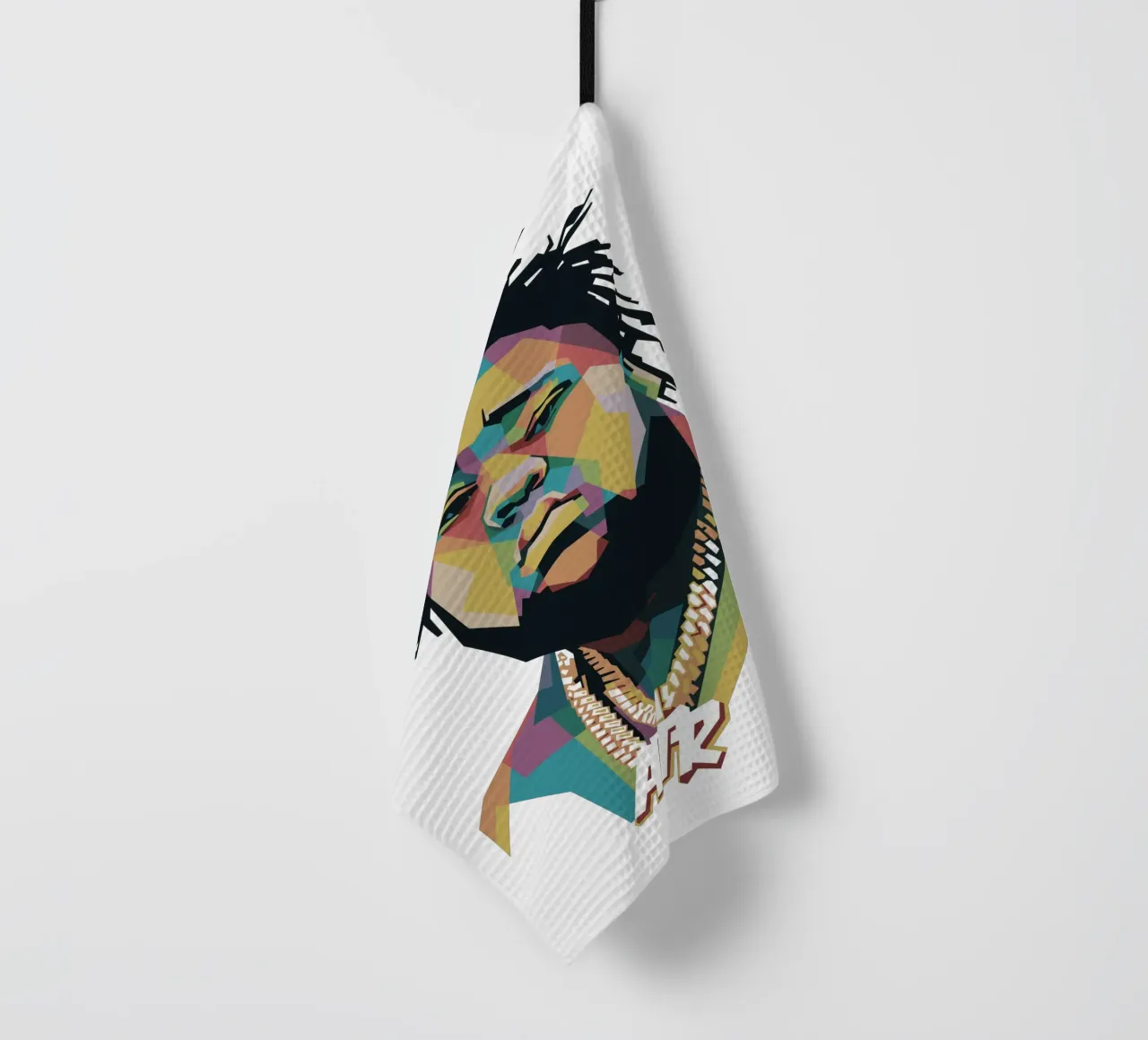 Rod Wave WPAP torchon de Alkahfsmart