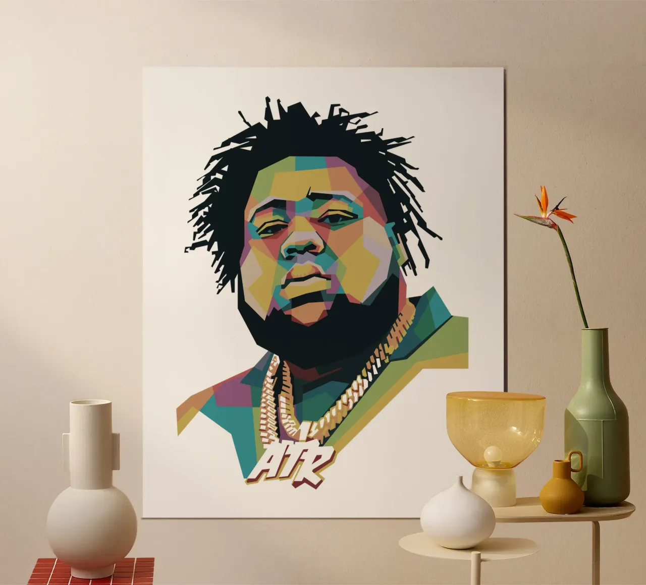 Onda Rod WPAP poster da Alkahfsmart