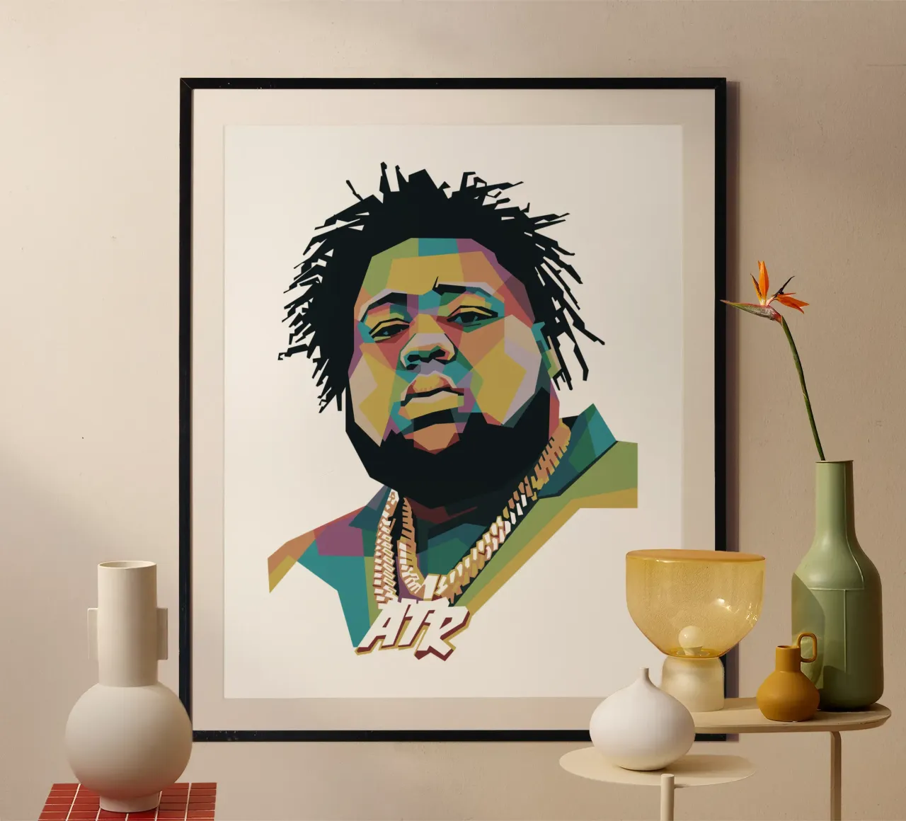 Onda Rod WPAP poster da Alkahfsmart