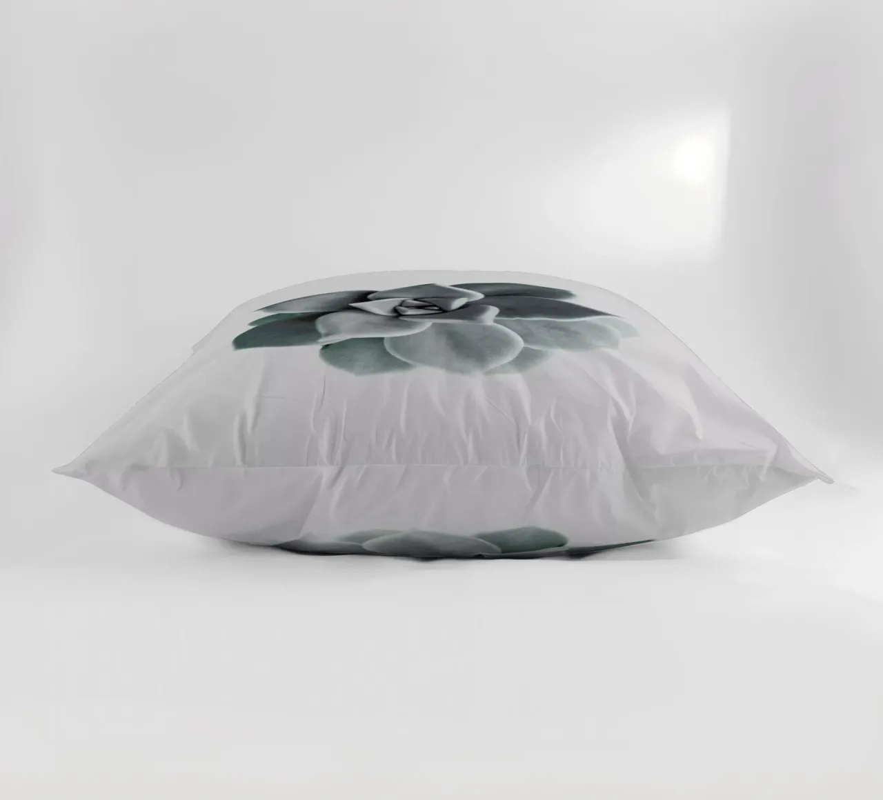 Succulent decorative cushion by George Griefy
