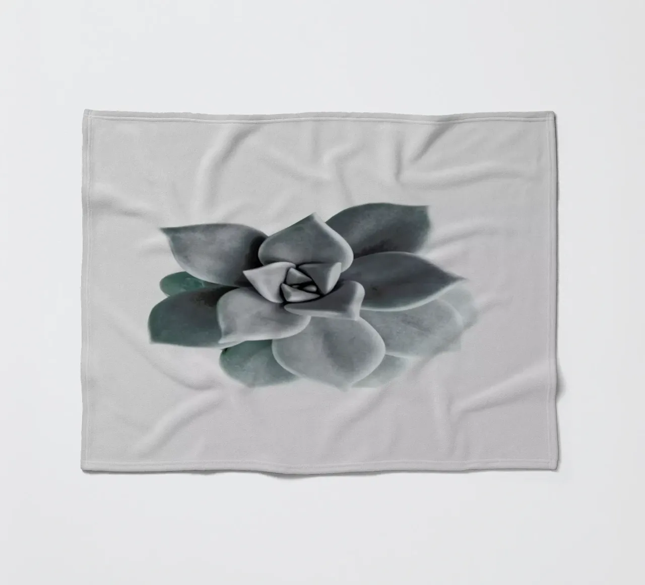 Succulent fleece blanket by George Griefy