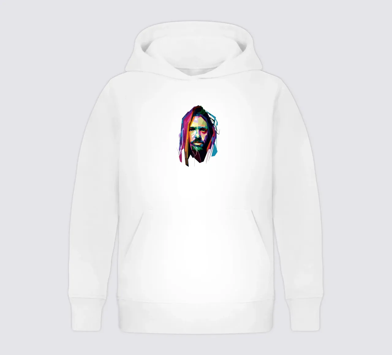 Taylor Hawkins in WPAP-stijl kinder hoodie van Alkahfsmart