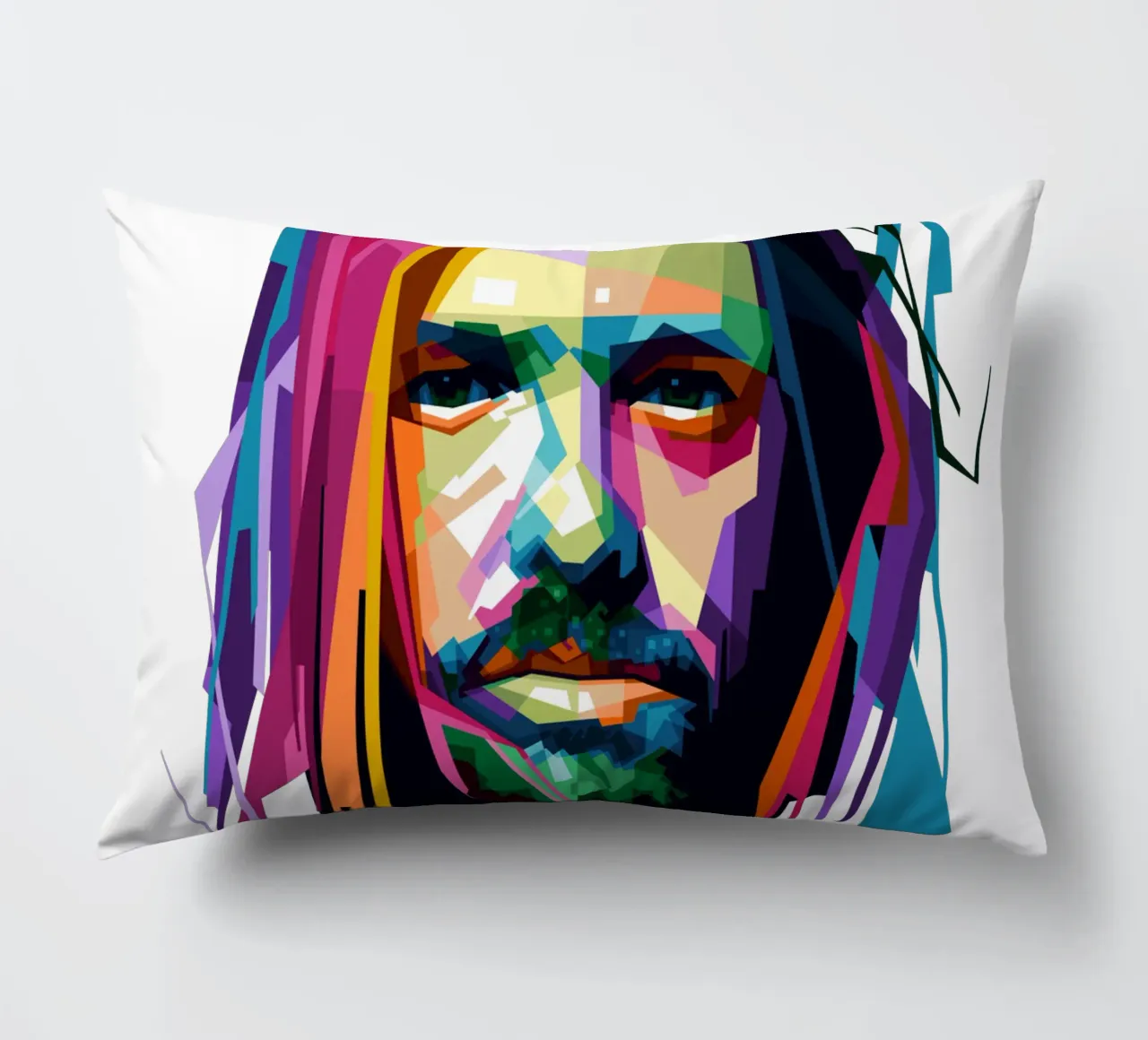 Taylor Hawkins in stile WPAP cuscino da Alkahfsmart