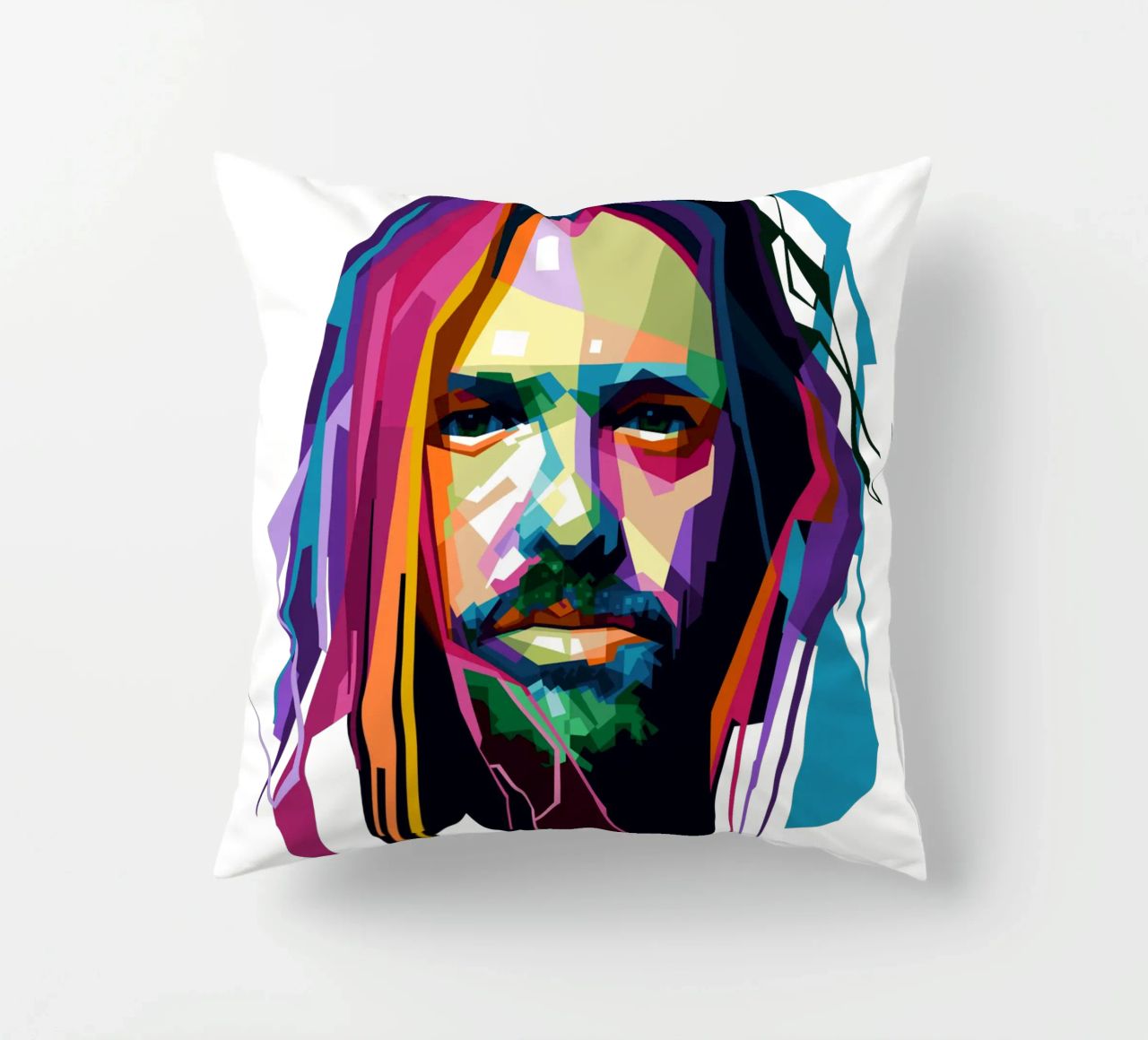 Taylor Hawkins in stile WPAP cuscino da Alkahfsmart