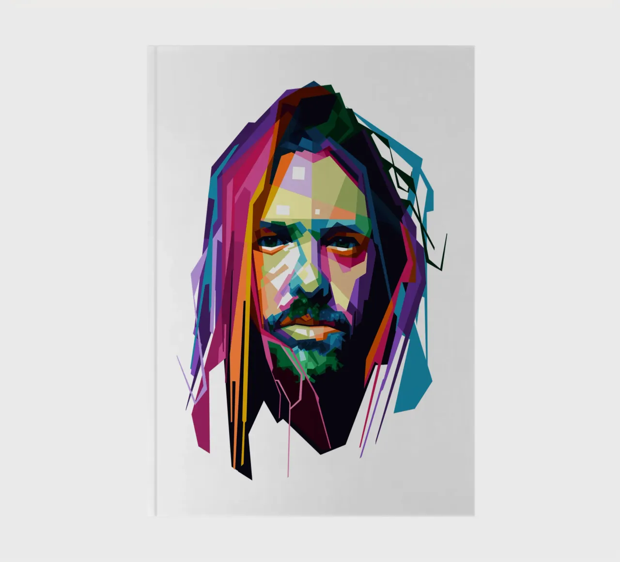 Taylor Hawkins in WPAP style notebook by Alkahfsmart
