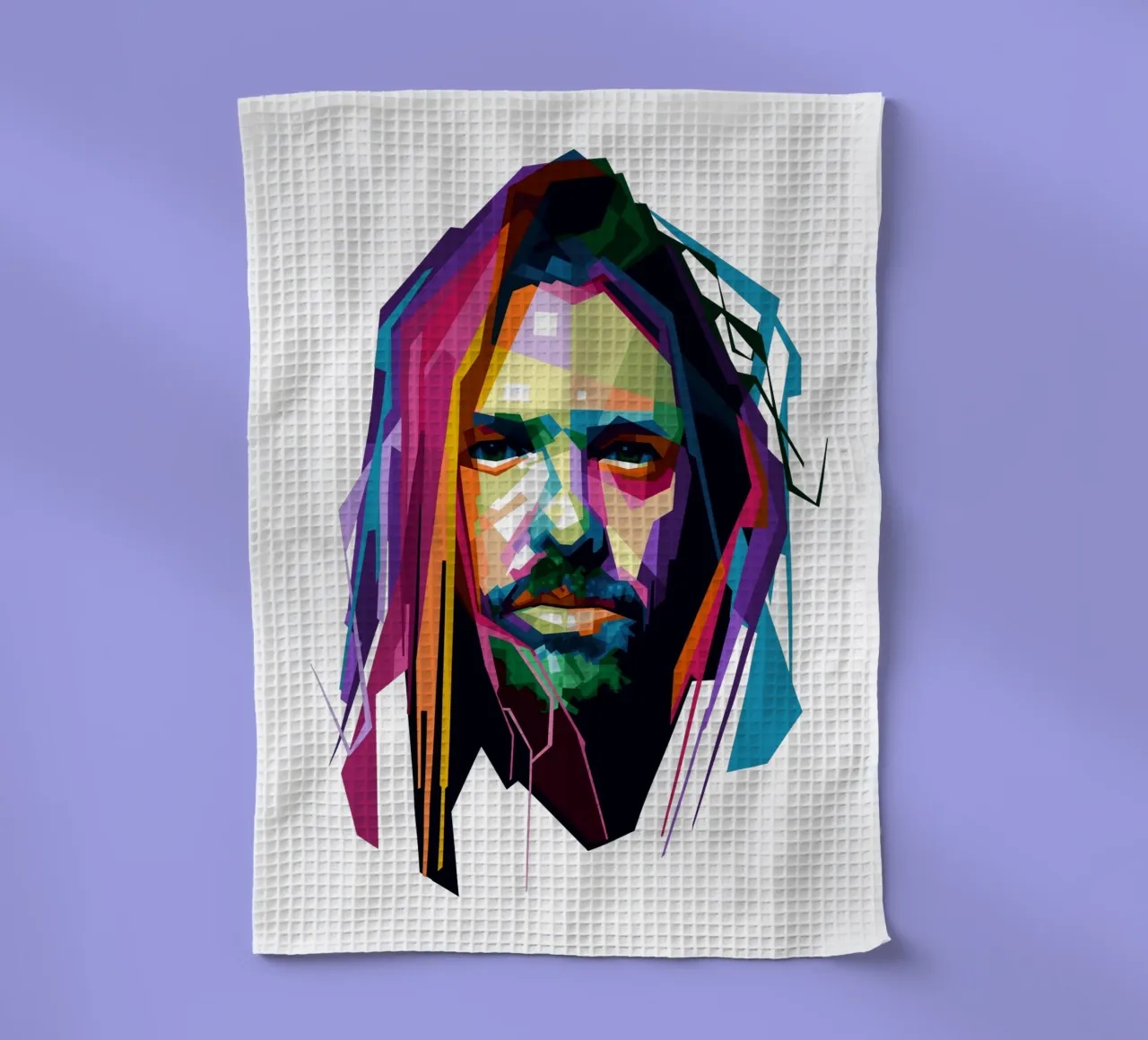 Taylor Hawkins in stile WPAP canovaccio da cucina da Alkahfsmart