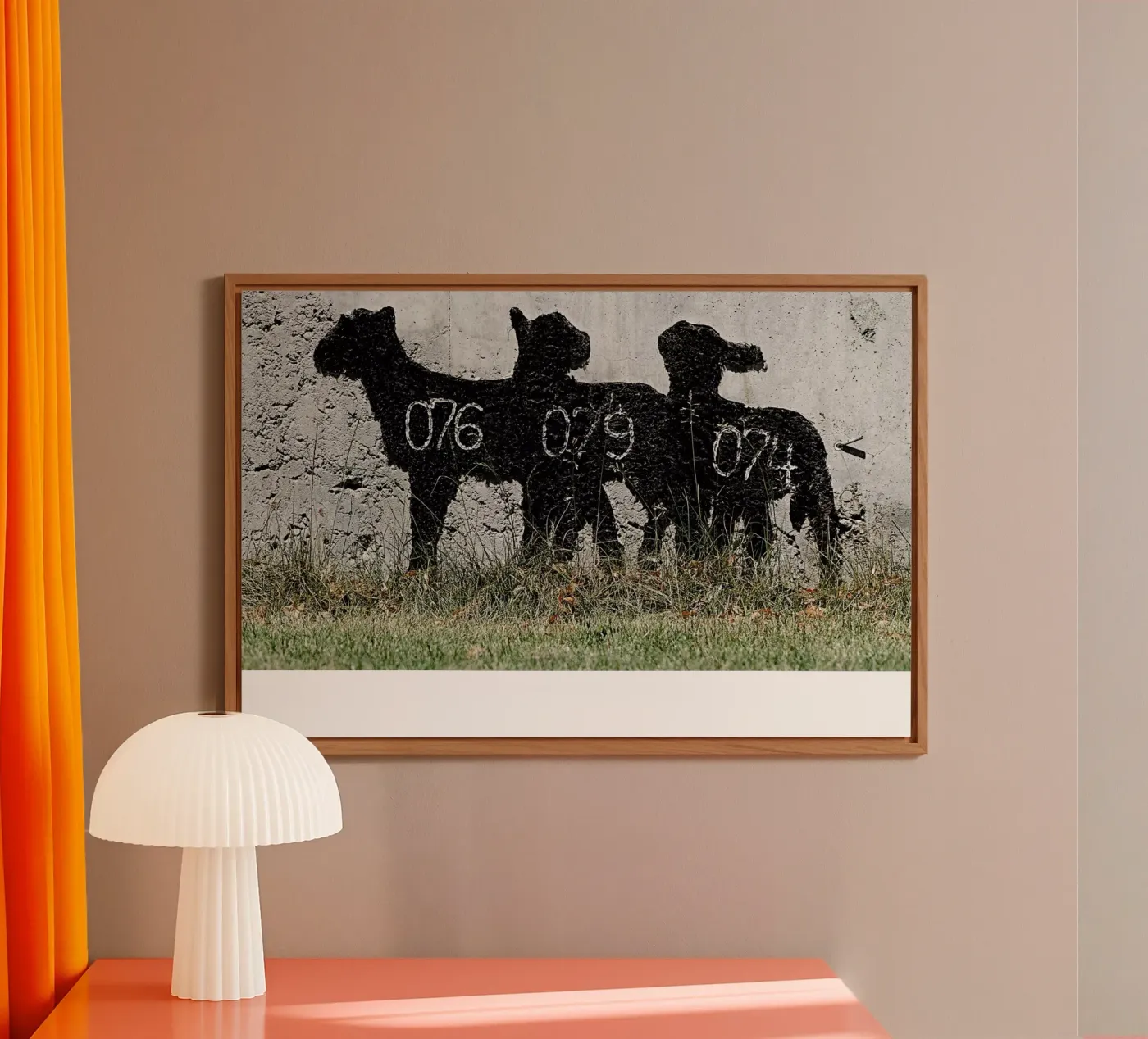 Sheep forex plate by Michael Belhadi