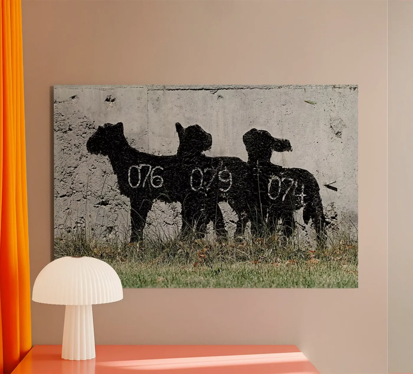 Sheep forex plate by Michael Belhadi