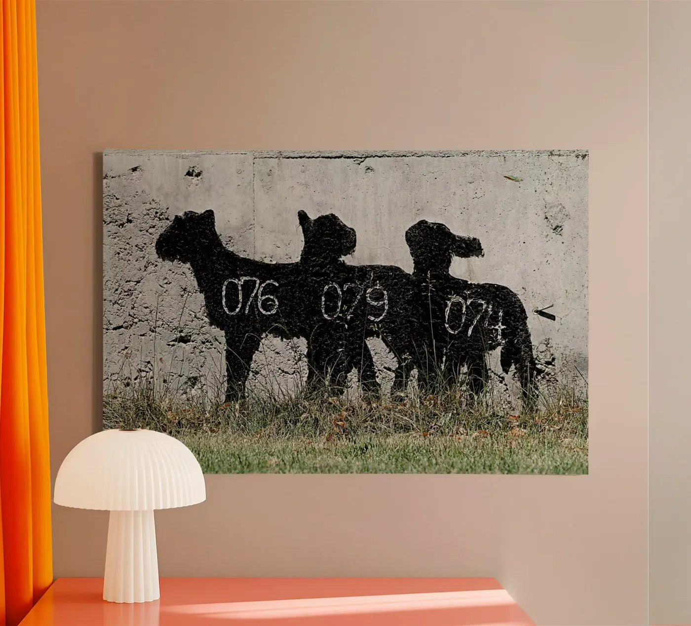 Sheep tela da Michael Belhadi