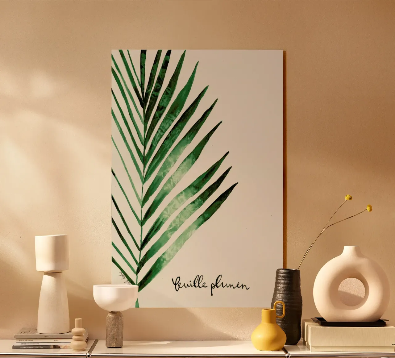 Feuille Palmen plexiglass da Nathys_illustration