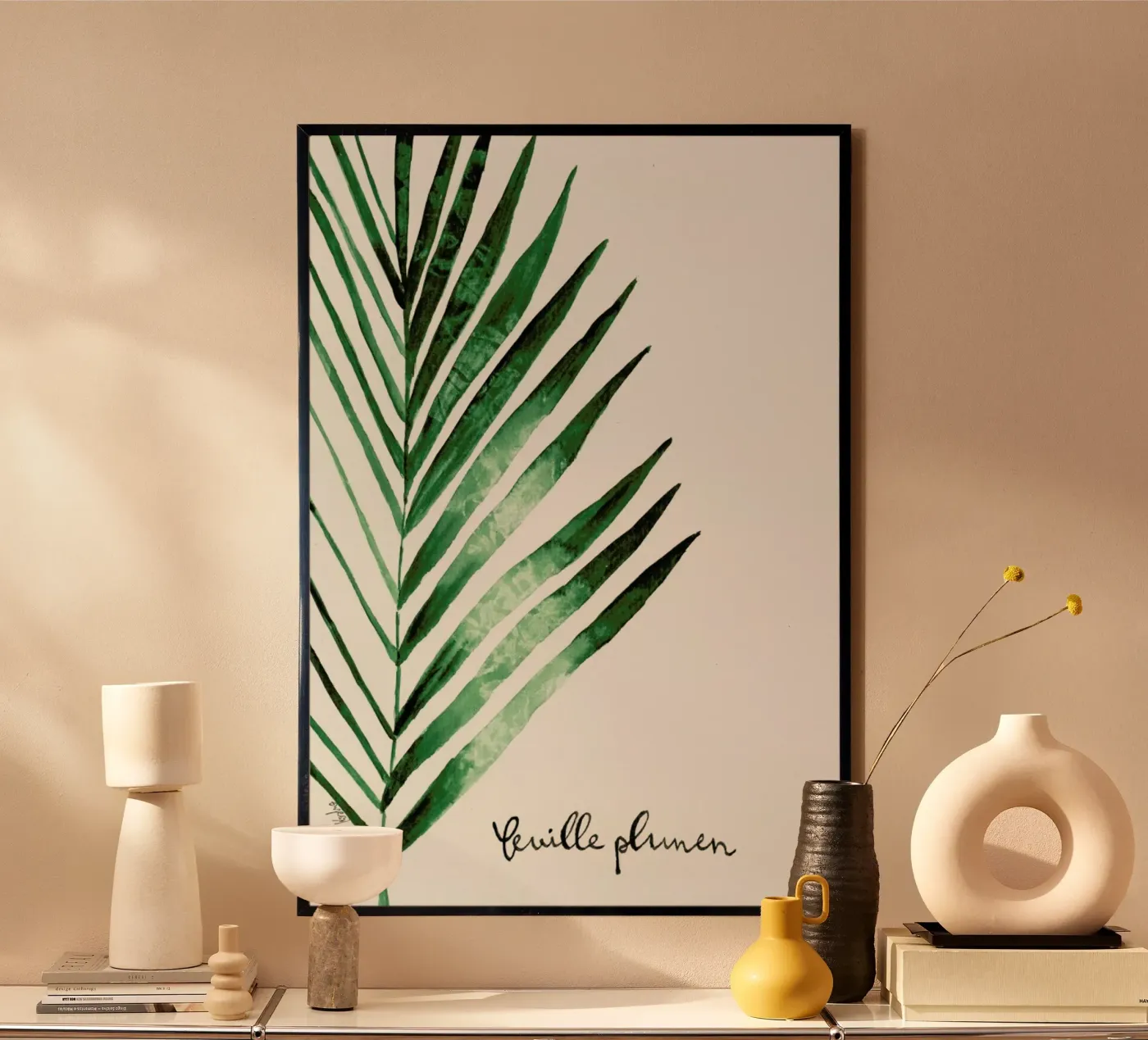 Feuille Palmen poster da Nathys_illustration