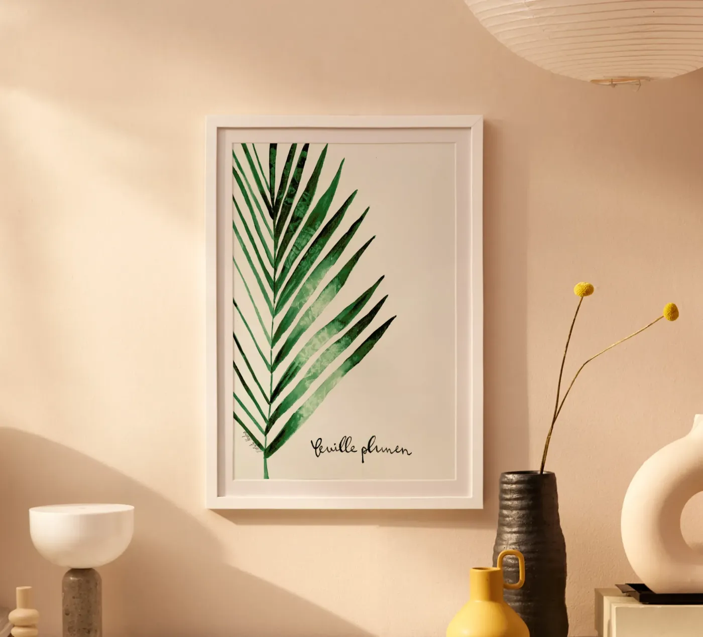 Feuille Palmen poster da Nathys_illustration