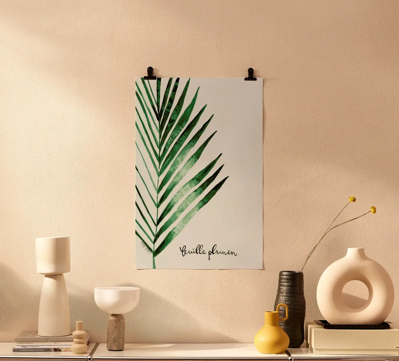 Feuille Palmen poster da Nathys_illustration