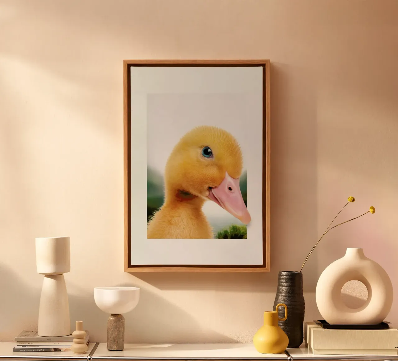 DUCKLING tela con Cornice a cassetta da JONAS LOOSE KIDS