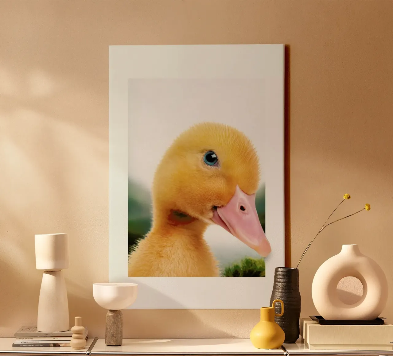 DUCKLING tela con Cornice a cassetta da JONAS LOOSE KIDS