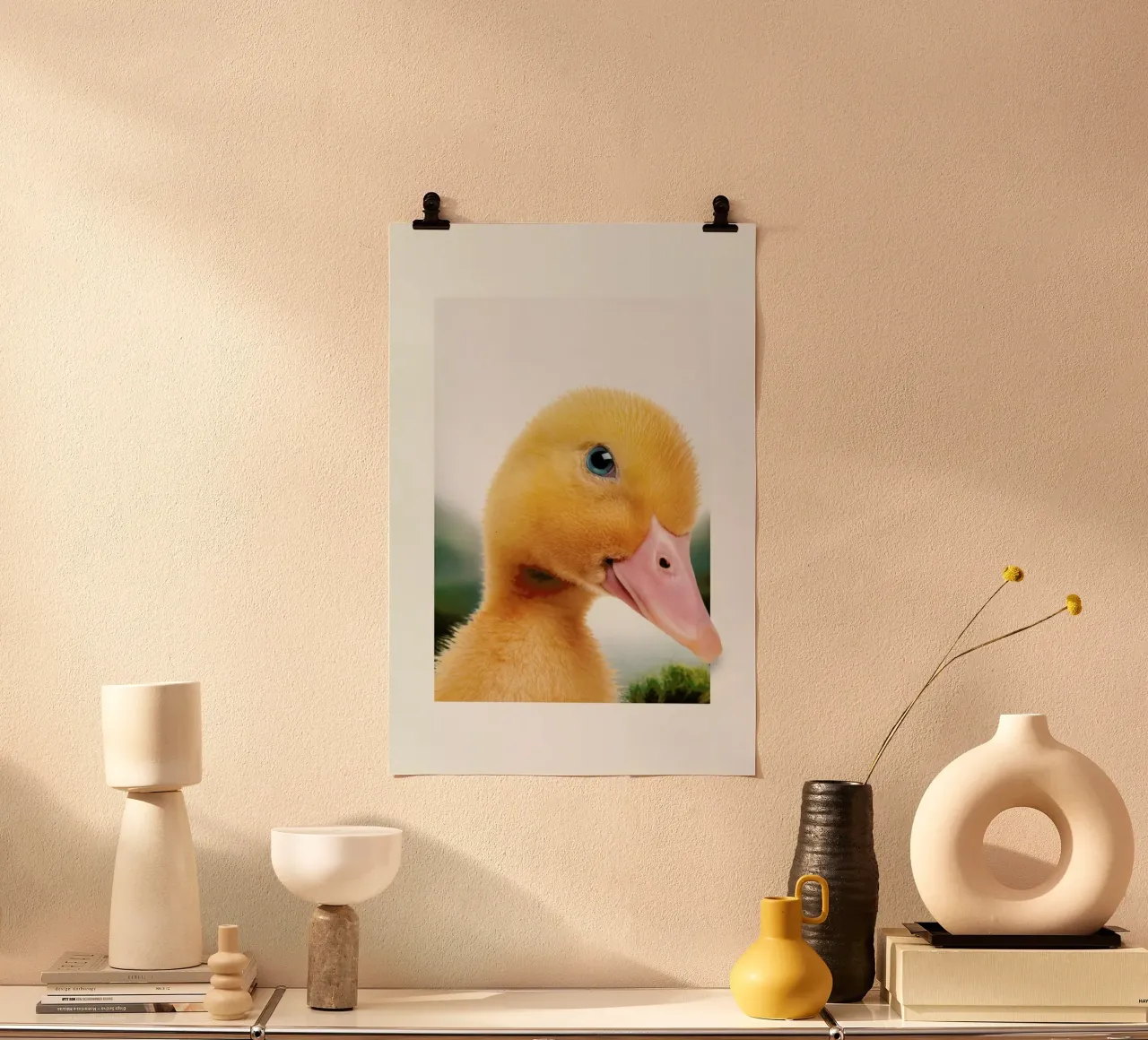 DUCKLING poster con telaio in plastica da JONAS LOOSE KIDS