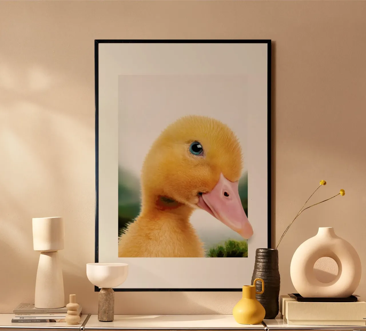 DUCKLING poster con telaio in plastica da JONAS LOOSE KIDS