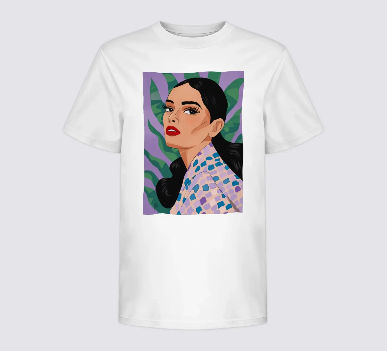 Eleganza della natura modellata t-shirt bambini da Prism Palette