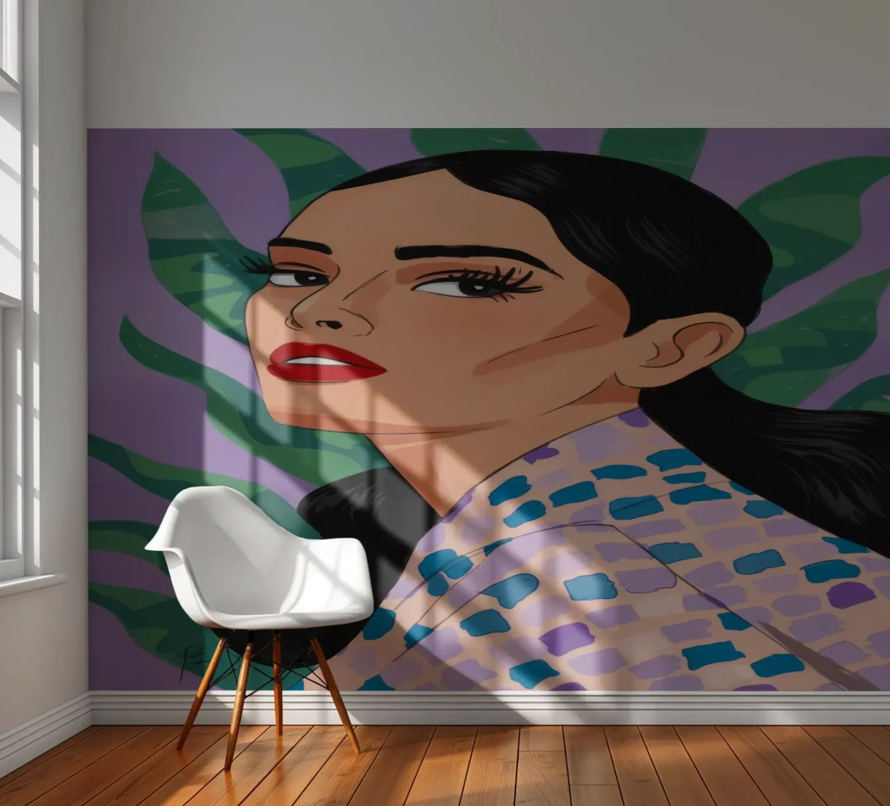 Natuur Elegantie fotobehang van Prism Palette