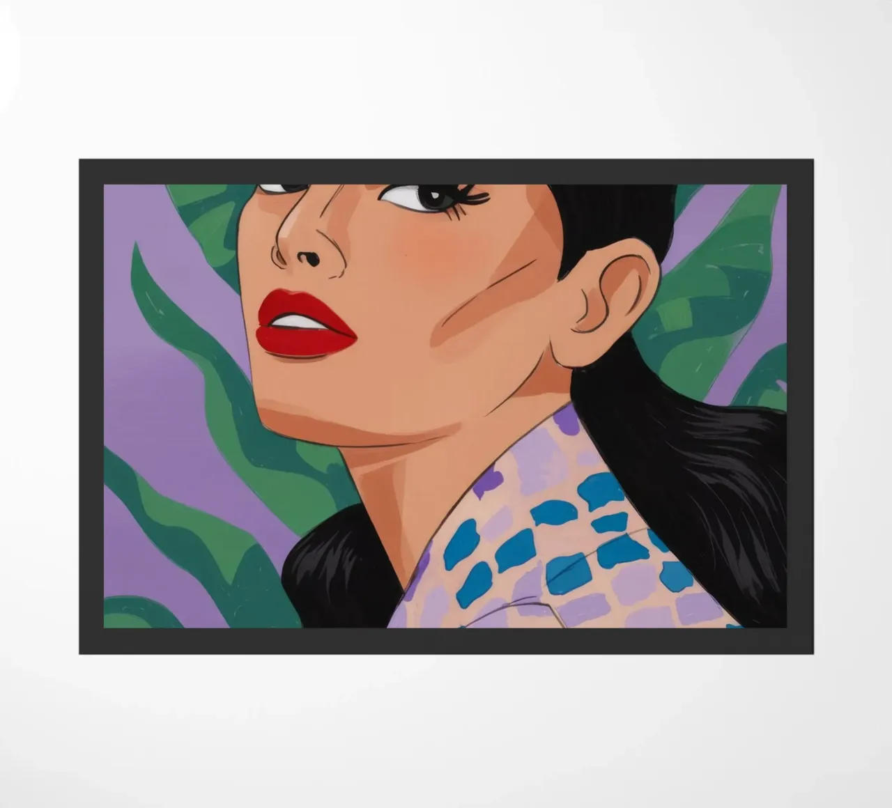 Patterned Nature Elegance doormat by Prism Palette