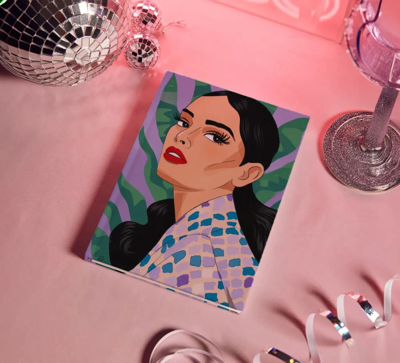 Patterned Nature Elegance notebook by Prism Palette