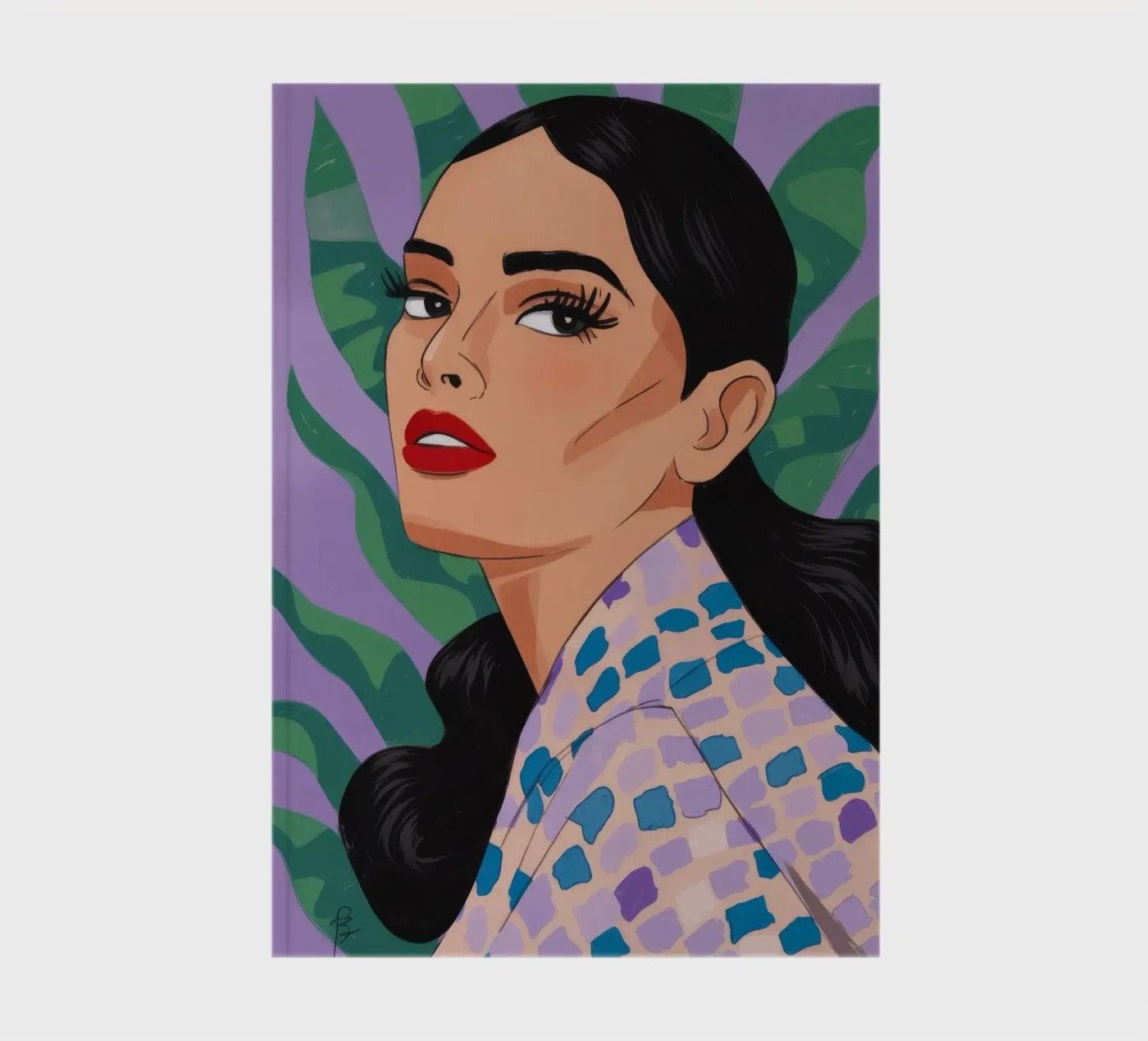 Patterned Nature Elegance notebook by Prism Palette